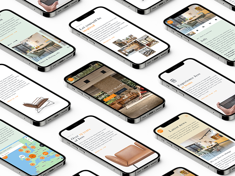 Jess Design Mockups Mobile